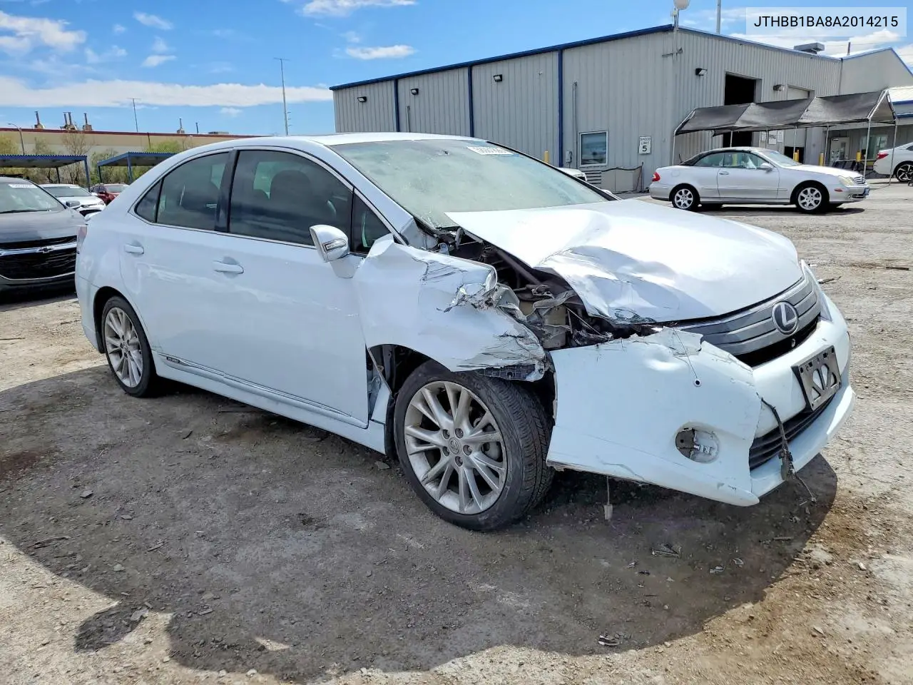 2010 Lexus Hs 250H VIN: JTHBB1BA8A2014215 Lot: 58981826