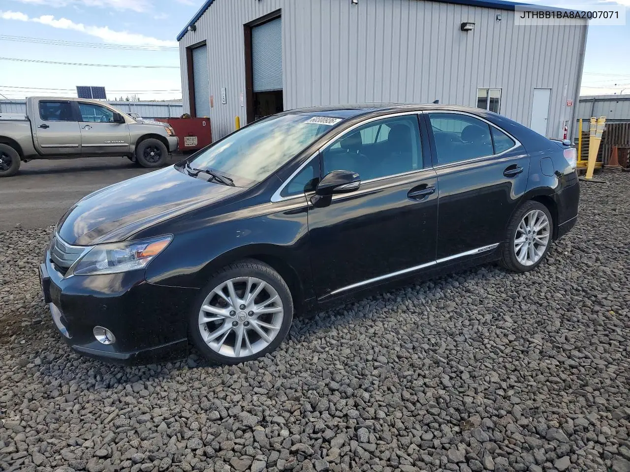 2010 Lexus Hs 250H VIN: JTHBB1BA8A2007071 Lot: 60300936