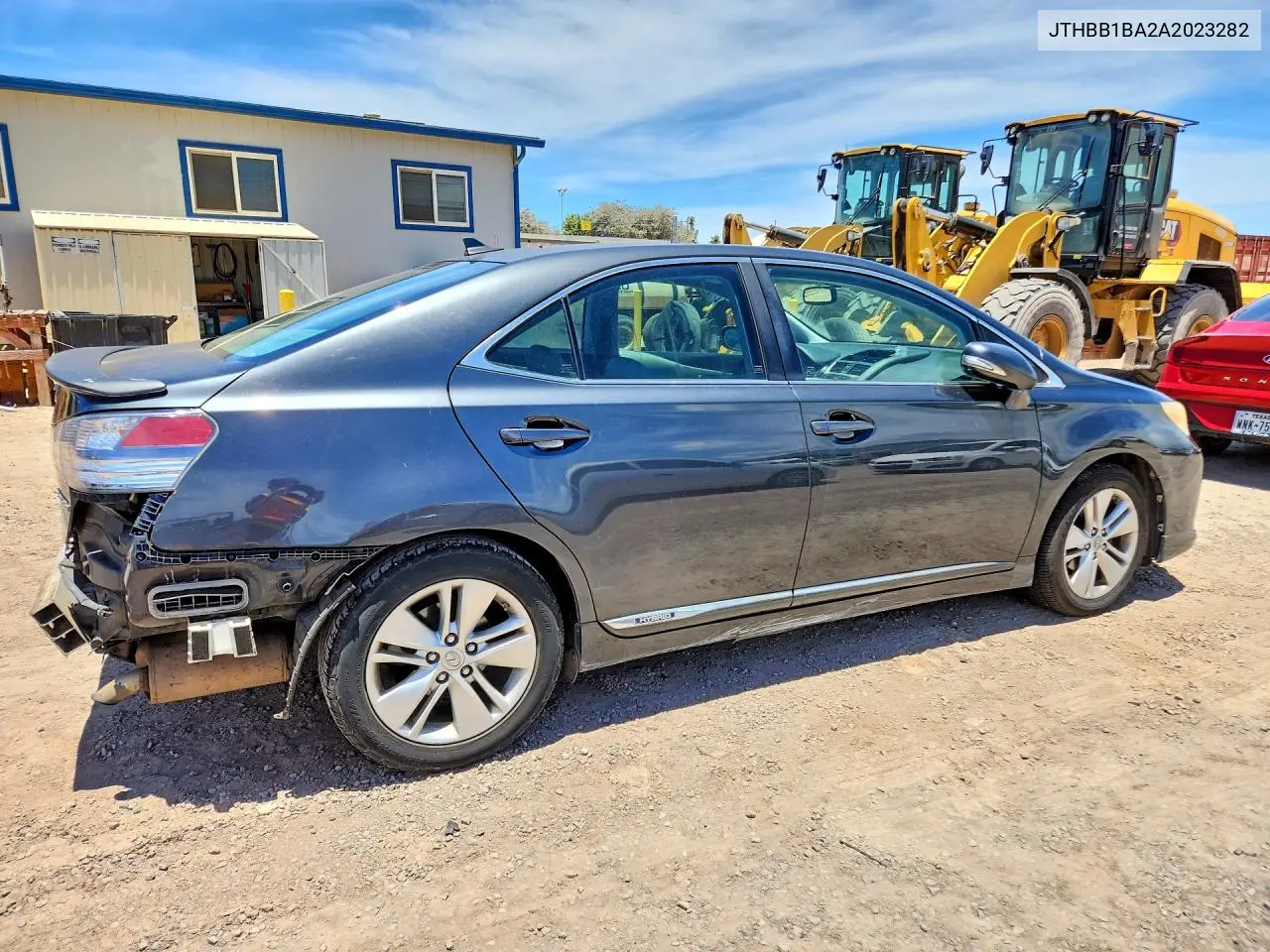 2010 Lexus Hs 250H VIN: JTHBB1BA2A2023282 Lot: 60521866