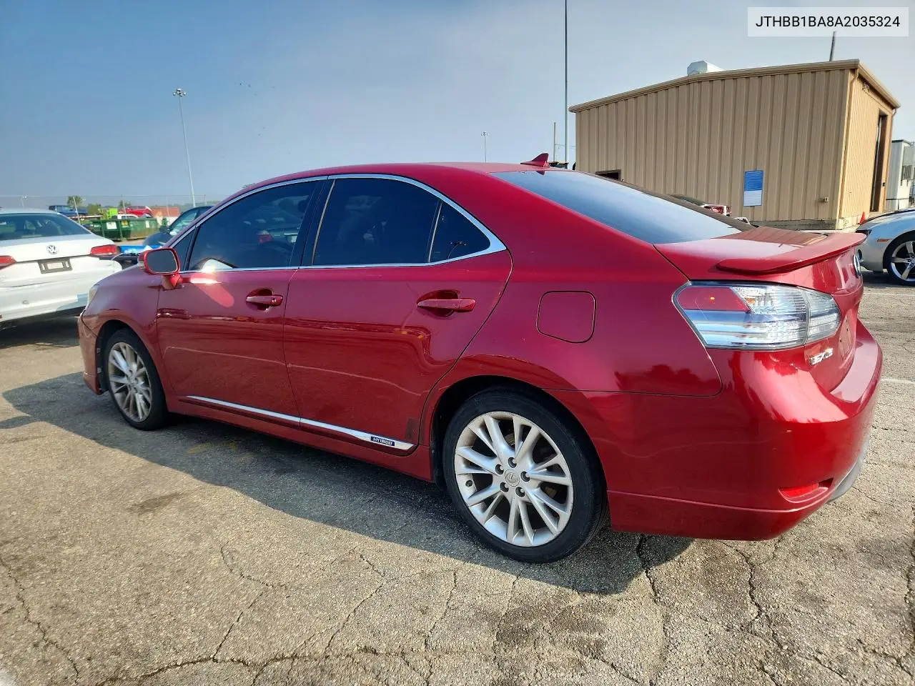 2010 Lexus Hs 250H VIN: JTHBB1BA8A2035324 Lot: 60828466