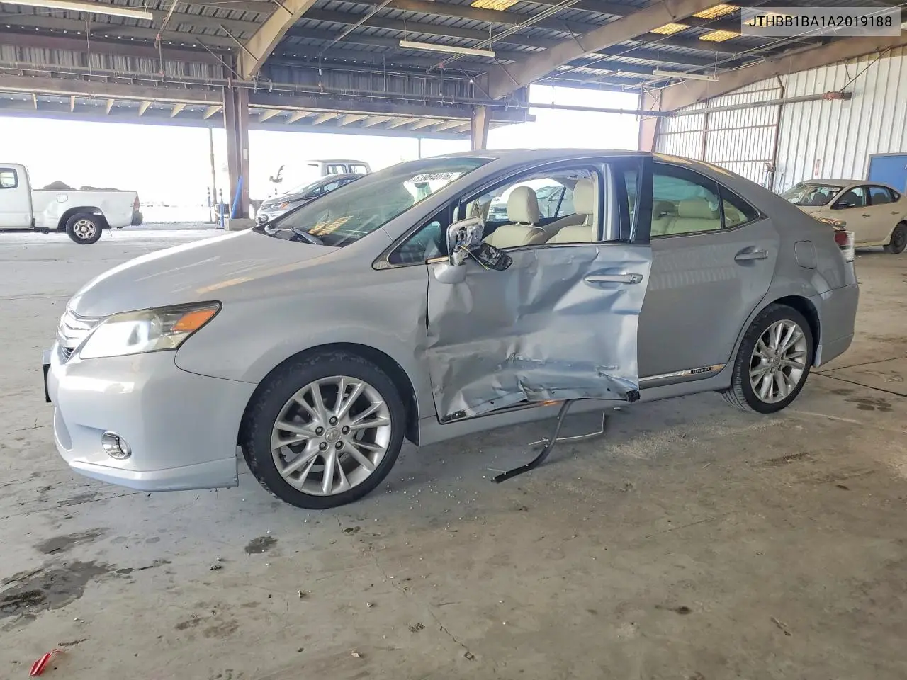 2010 Lexus Hs 250H VIN: JTHBB1BA1A2019188 Lot: 61964076