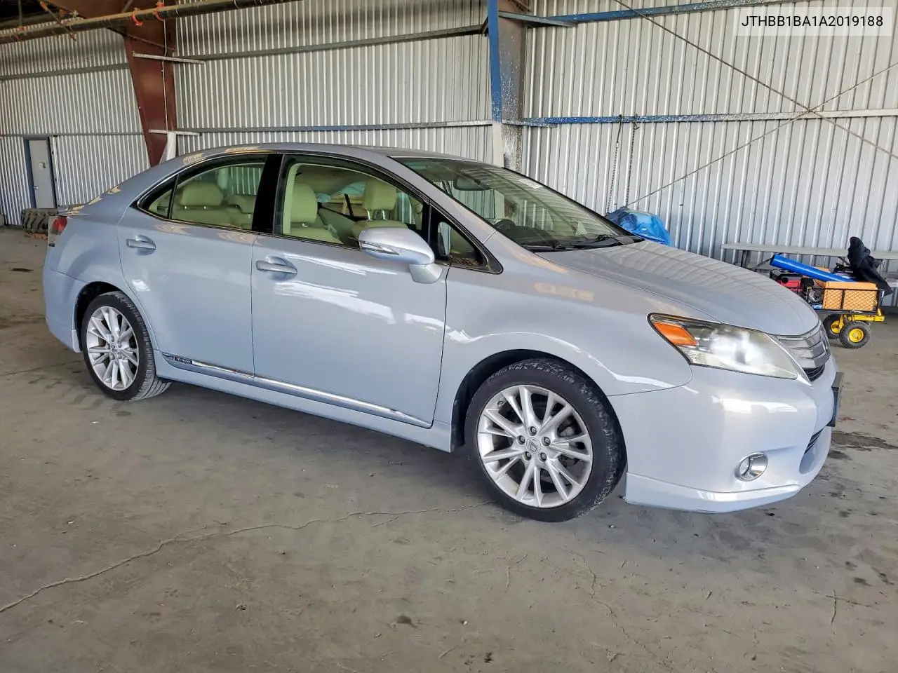 2010 Lexus Hs 250H VIN: JTHBB1BA1A2019188 Lot: 61964076