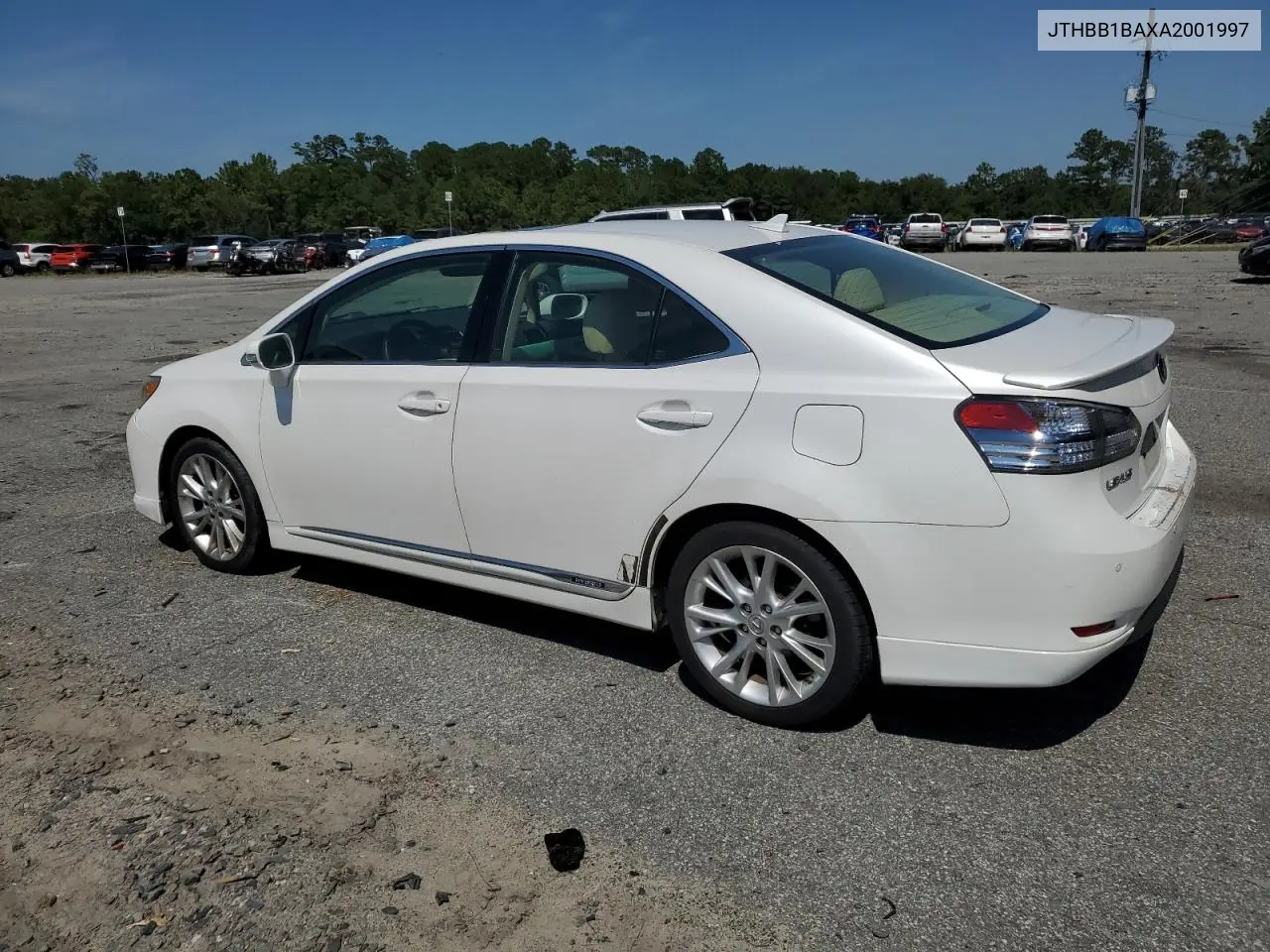 2010 Lexus Hs 250H VIN: JTHBB1BAXA2001997 Lot: 70546285