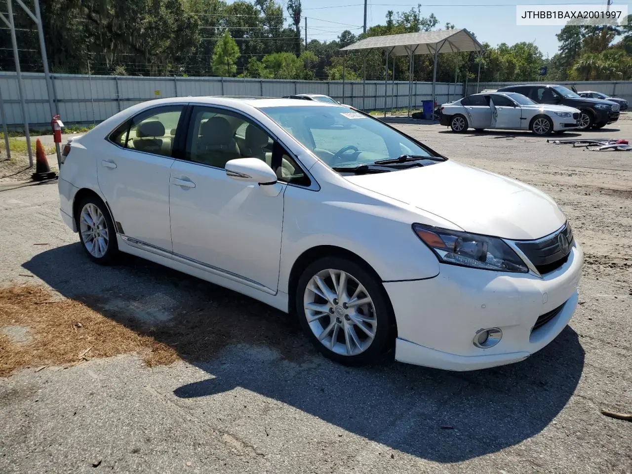 2010 Lexus Hs 250H VIN: JTHBB1BAXA2001997 Lot: 70546285