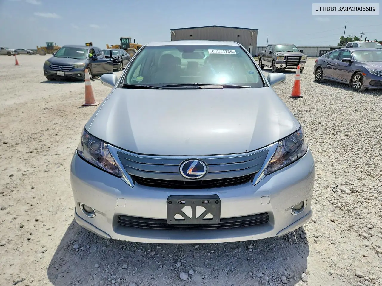 2010 Lexus Hs 250H VIN: JTHBB1BA8A2005689 Lot: 85624735