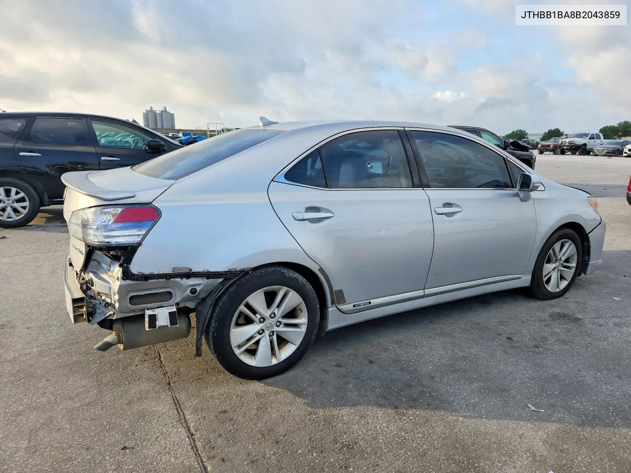 2011 Lexus Hs 250H VIN: JTHBB1BA8B2043859 Lot: 53898566