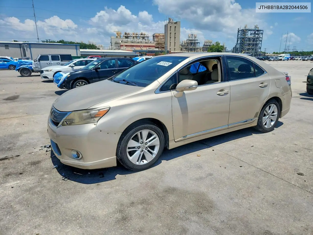 2011 Lexus Hs 250H VIN: JTHBB1BA2B2044506 Lot: 62124576