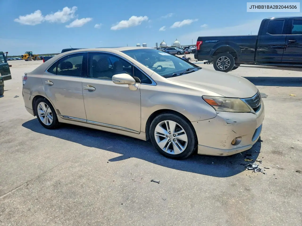 2011 Lexus Hs 250H VIN: JTHBB1BA2B2044506 Lot: 62124576