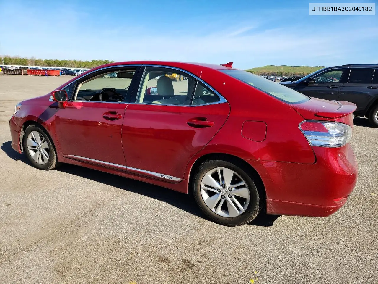2012 Lexus Hs 250H VIN: JTHBB1BA3C2049182 Lot: 51545476