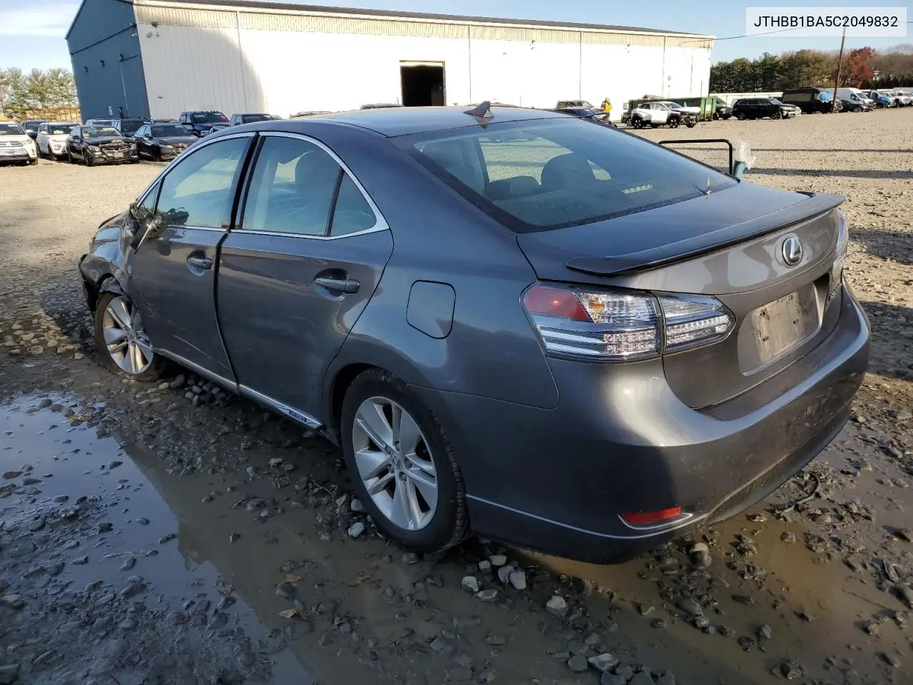 2012 Lexus Hs 250H VIN: JTHBB1BA5C2049832 Lot: 92474225