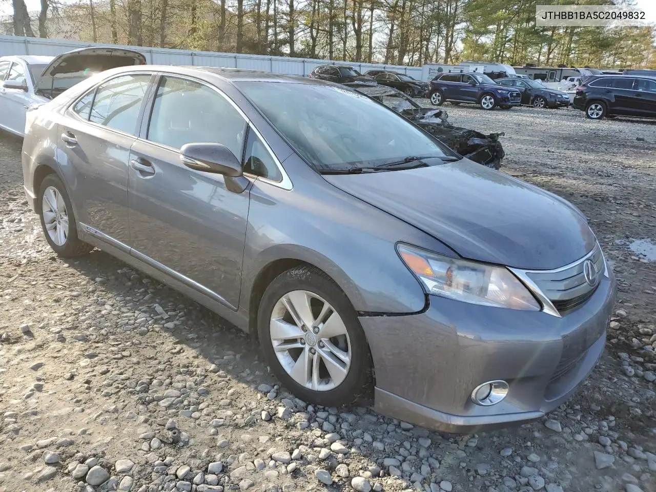 2012 Lexus Hs 250H VIN: JTHBB1BA5C2049832 Lot: 92474225