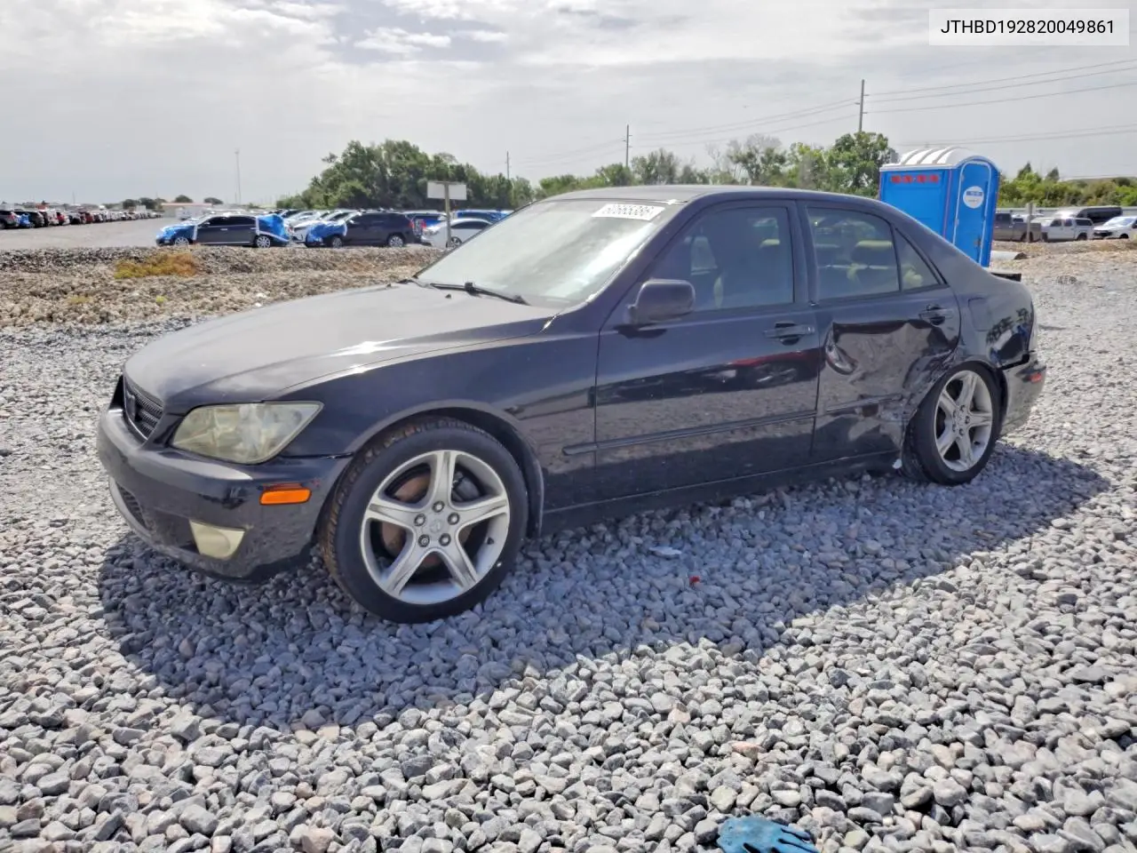 2002 Lexus Is 300 VIN: JTHBD192820049861 Lot: 60665386