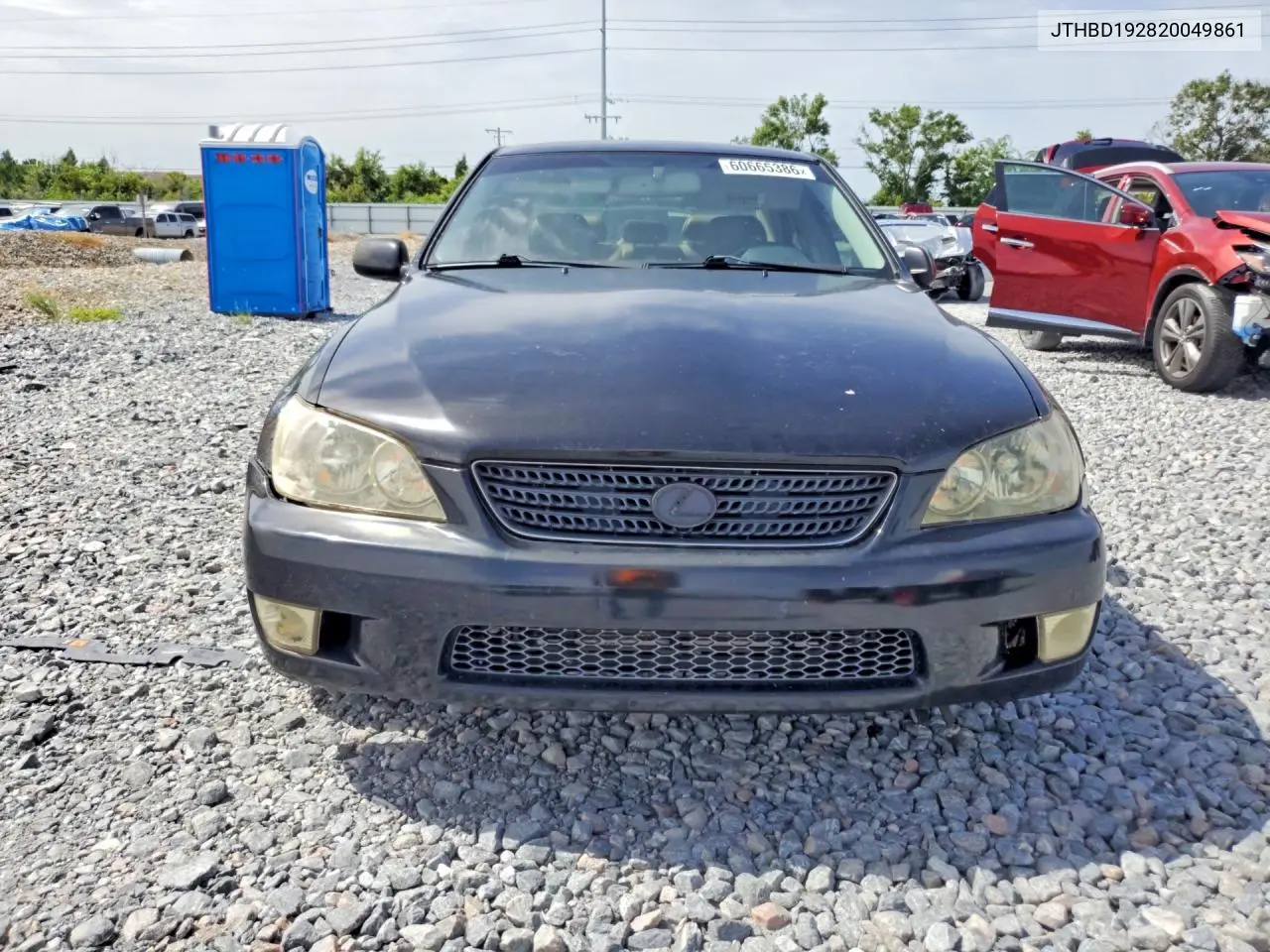 2002 Lexus Is 300 VIN: JTHBD192820049861 Lot: 60665386