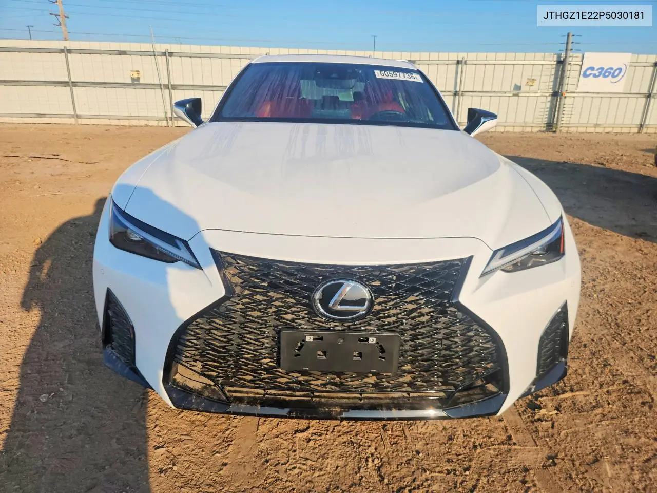 2003 Lexus Is 350 F Sport VIN: JTHGZ1E22P5030181 Lot: 60597736