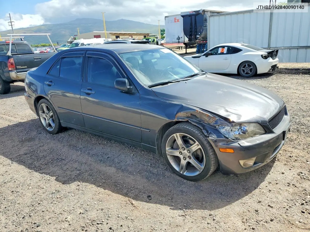 2004 Lexus Is 300 VIN: JTHBD192840090140 Lot: 58533156