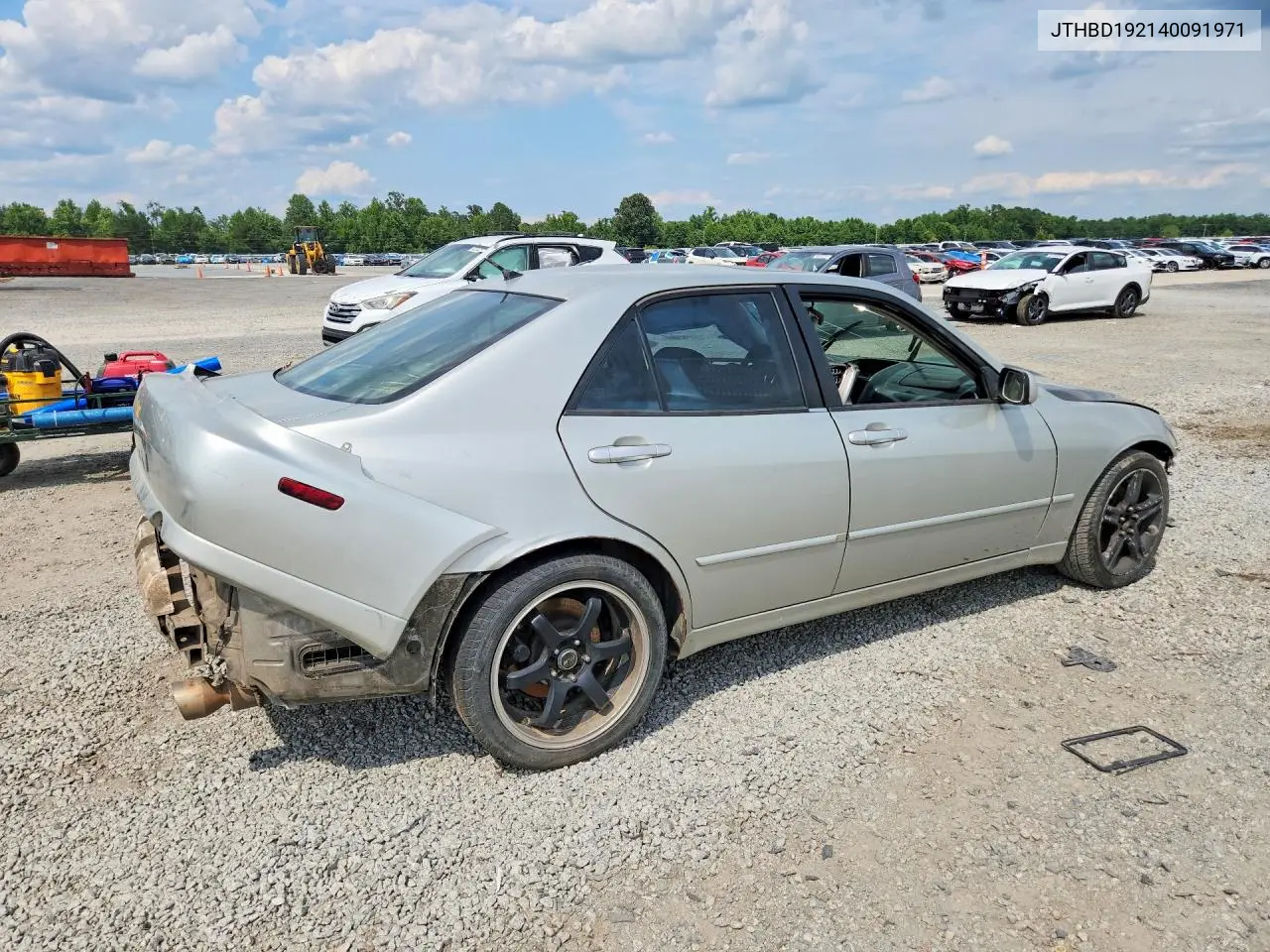 2004 Lexus Is 300 VIN: JTHBD192140091971 Lot: 58933376