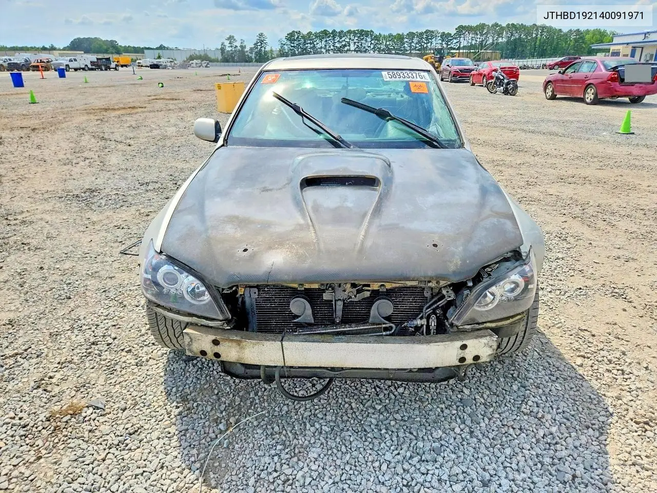 2004 Lexus Is 300 VIN: JTHBD192140091971 Lot: 58933376