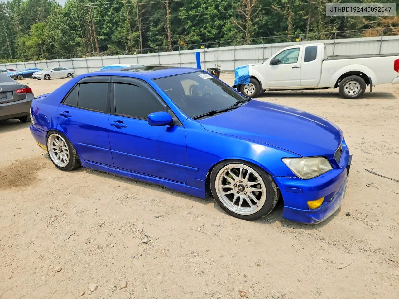 2004 Lexus Is 300 VIN: JTHBD192440092547 Lot: 61740946