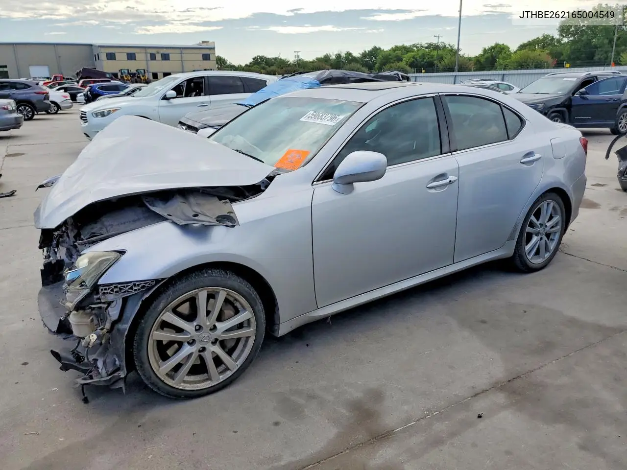 2006 Lexus Is 350 VIN: JTHBE262165004549 Lot: 59683796