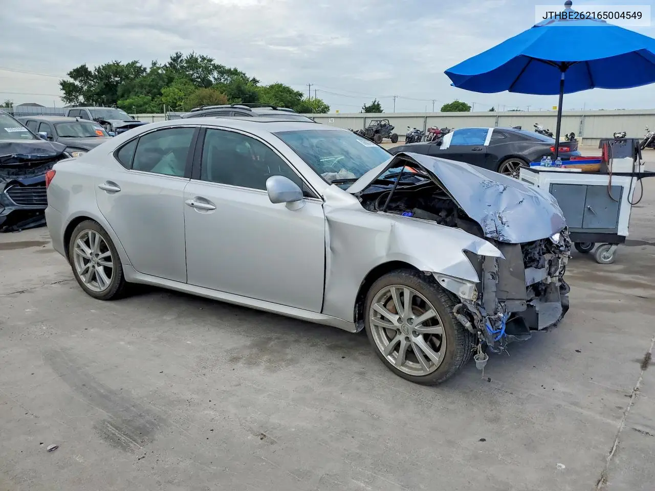 2006 Lexus Is 350 VIN: JTHBE262165004549 Lot: 59683796