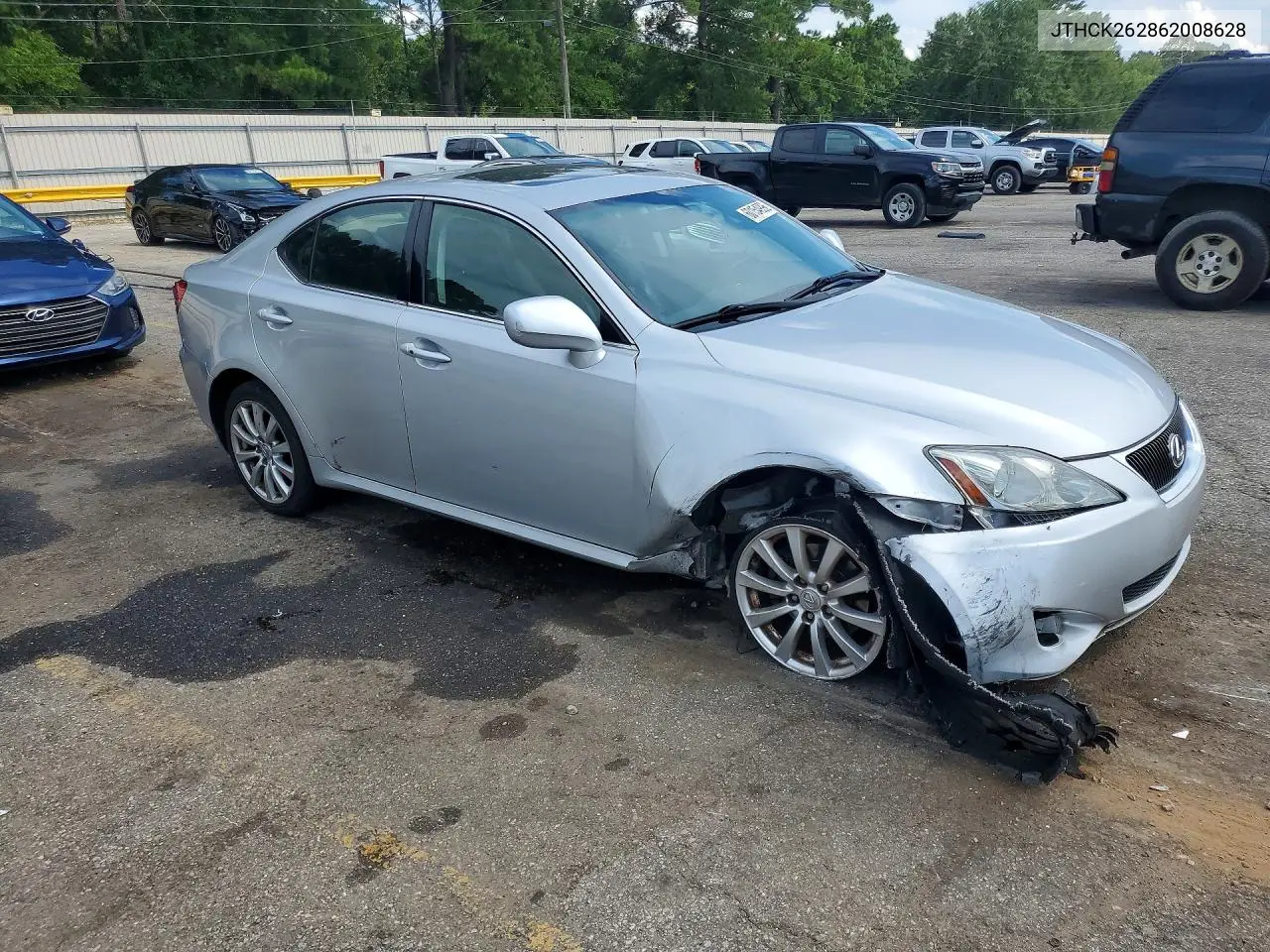 2006 Lexus Is 250 VIN: JTHCK262862008628 Lot: 60154996