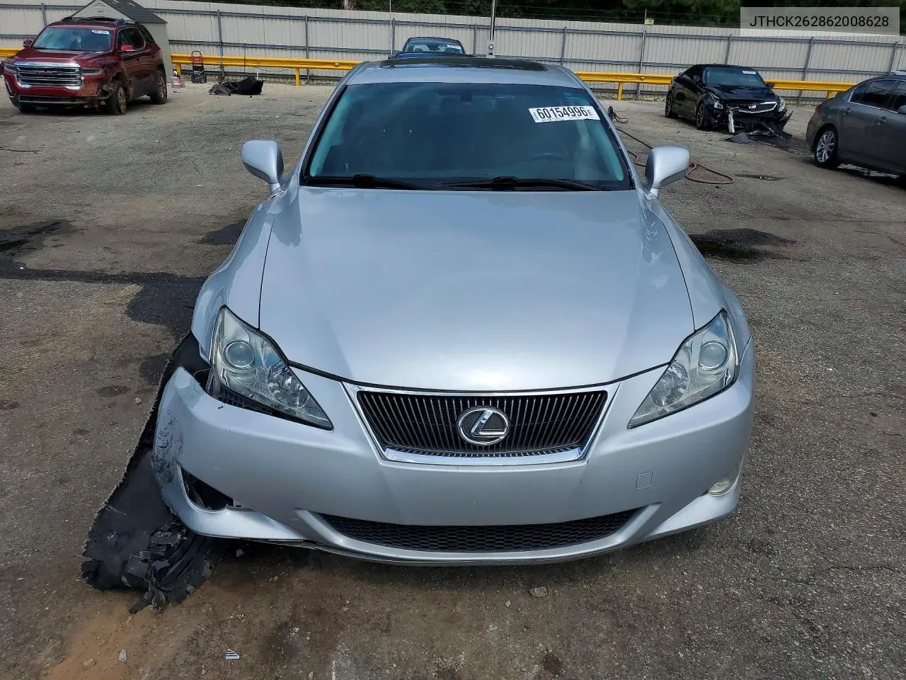 2006 Lexus Is 250 VIN: JTHCK262862008628 Lot: 60154996
