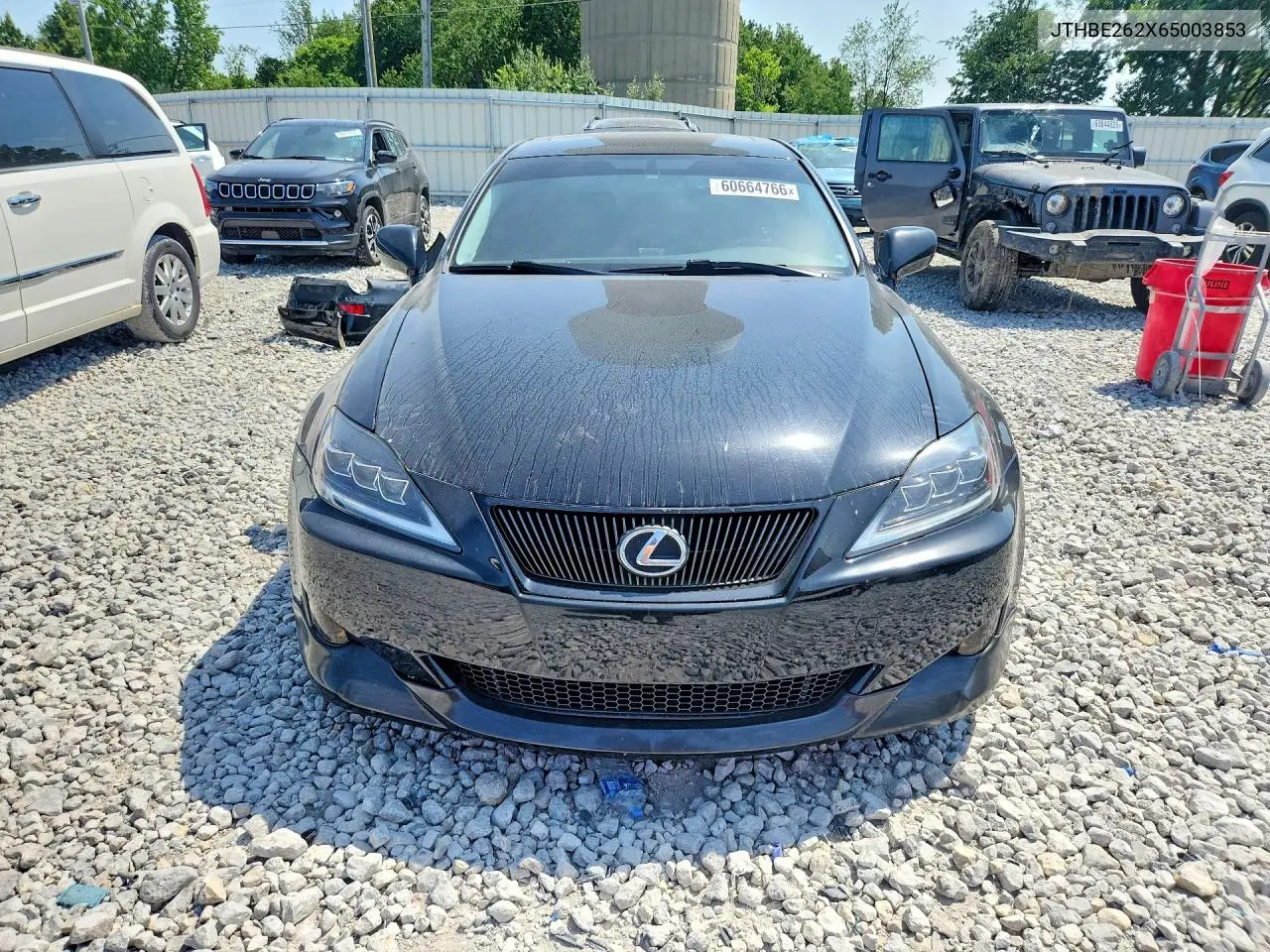 2006 Lexus Is 350 VIN: JTHBE262X65003853 Lot: 60664766