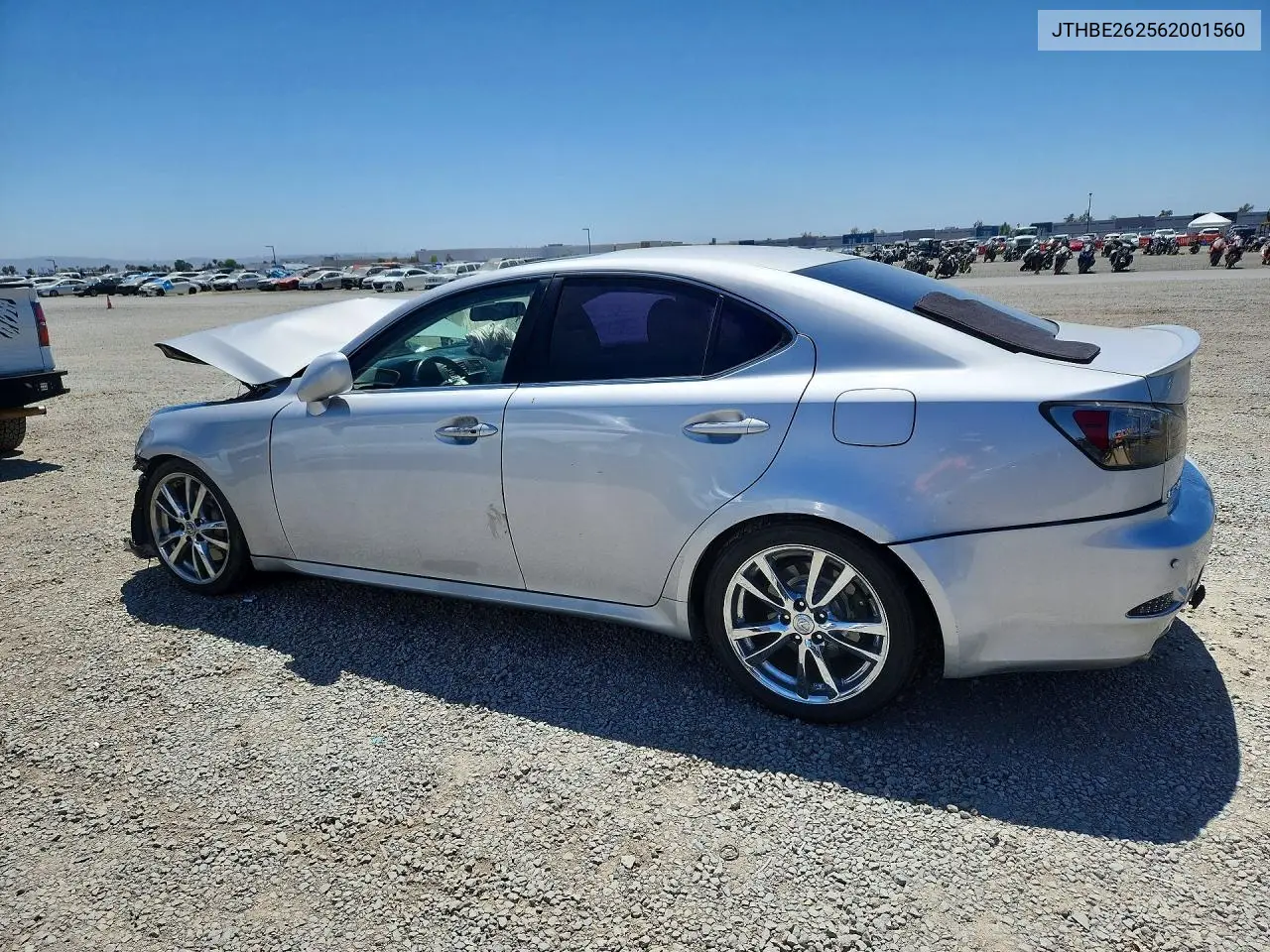 2006 Lexus Is 350 VIN: JTHBE262562001560 Lot: 60795086