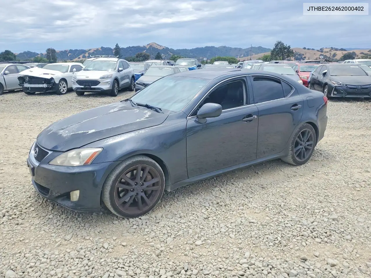 2006 Lexus Is 350 VIN: JTHBE262462000402 Lot: 61054136