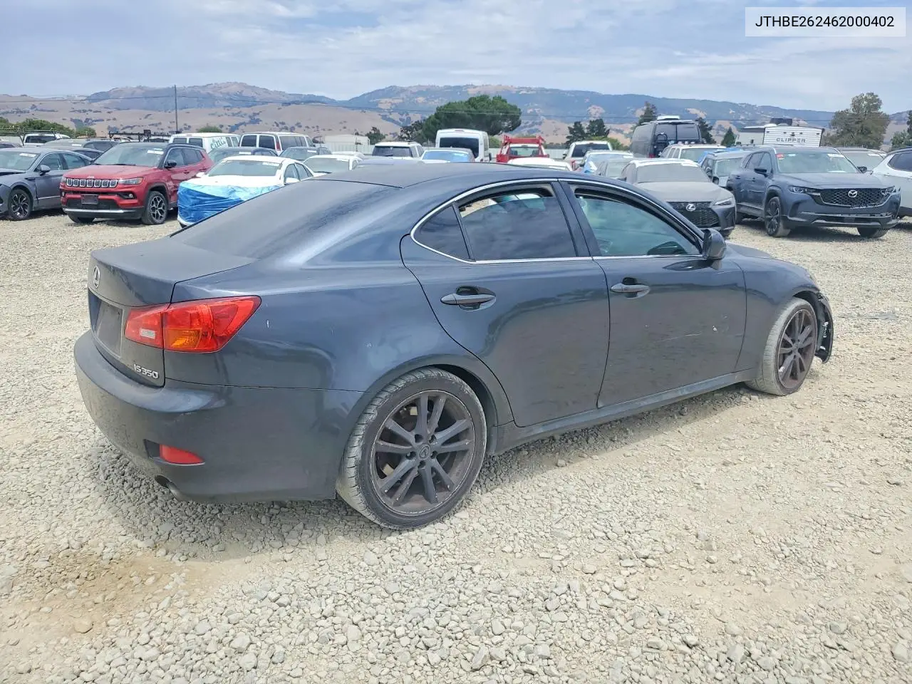 2006 Lexus Is 350 VIN: JTHBE262462000402 Lot: 61054136