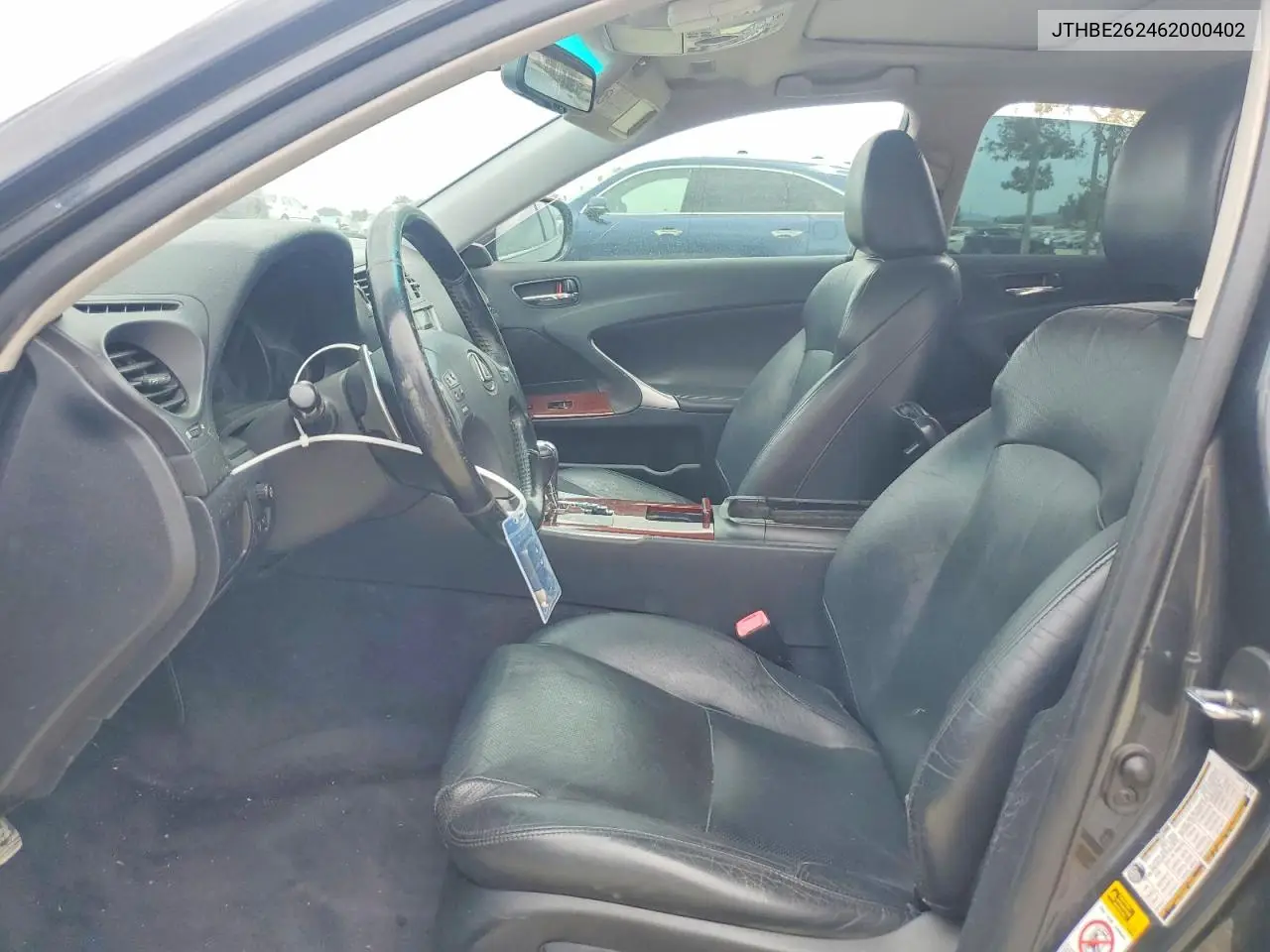 2006 Lexus Is 350 VIN: JTHBE262462000402 Lot: 61054136