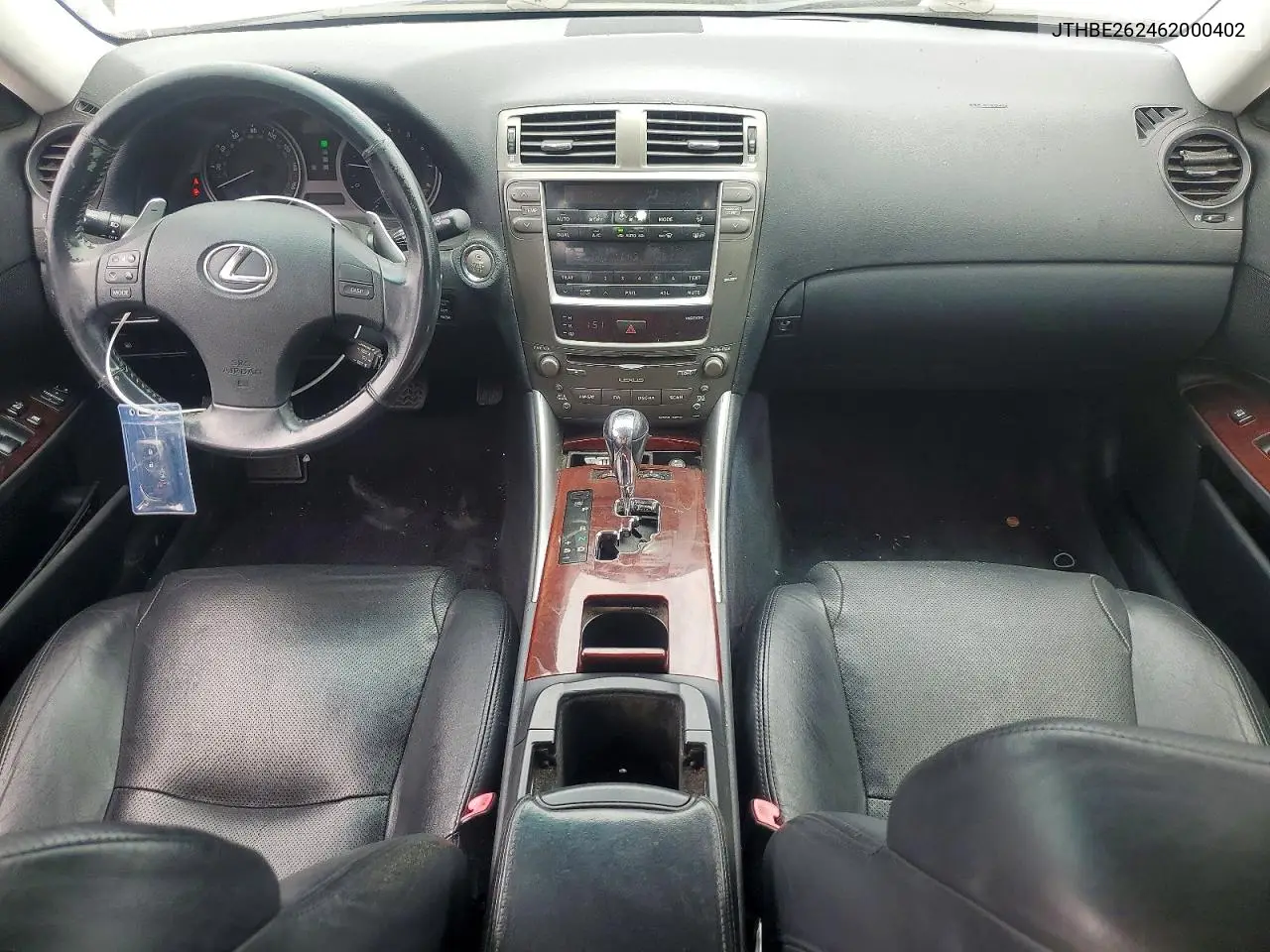 2006 Lexus Is 350 VIN: JTHBE262462000402 Lot: 61054136