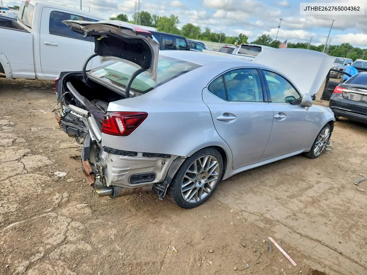 2006 Lexus Is 350 VIN: JTHBE262765004362 Lot: 61807486