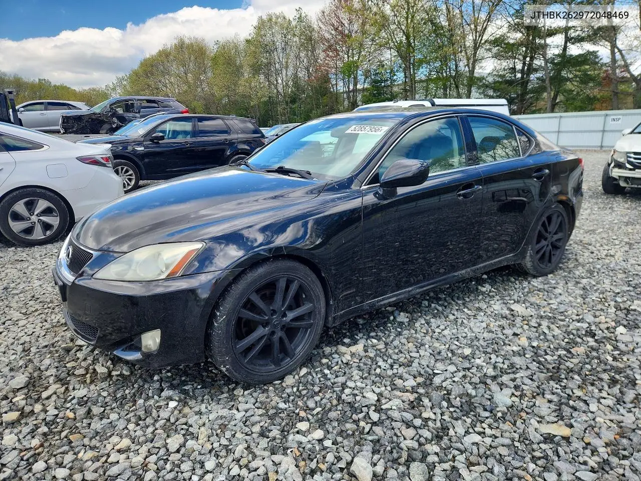 2007 Lexus Is 250 VIN: JTHBK262972048469 Lot: 52857956