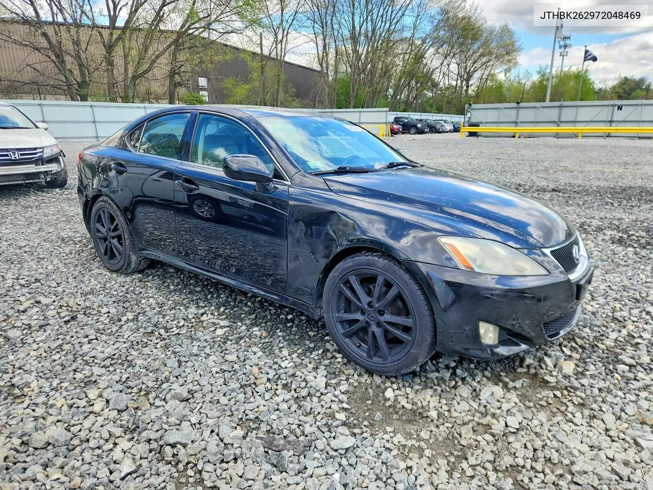 2007 Lexus Is 250 VIN: JTHBK262972048469 Lot: 52857956