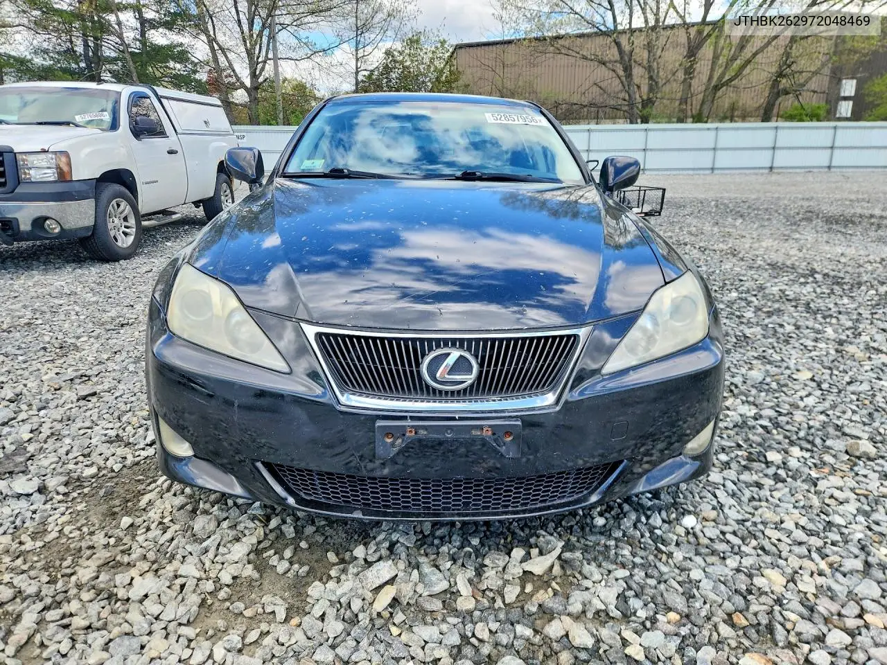 2007 Lexus Is 250 VIN: JTHBK262972048469 Lot: 52857956