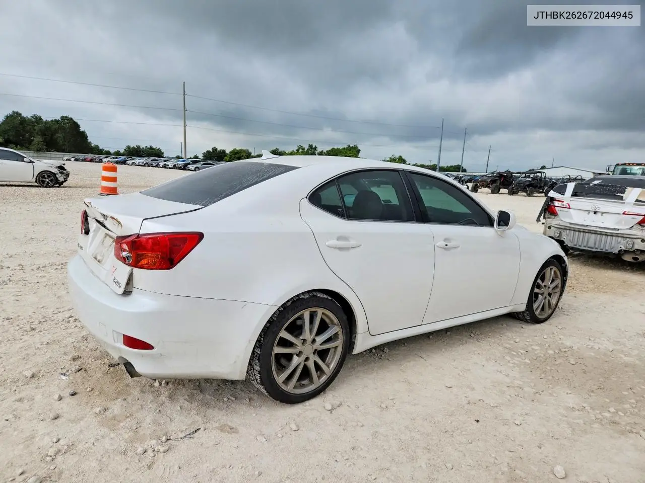 2007 Lexus Is 250 VIN: JTHBK262672044945 Lot: 56038196