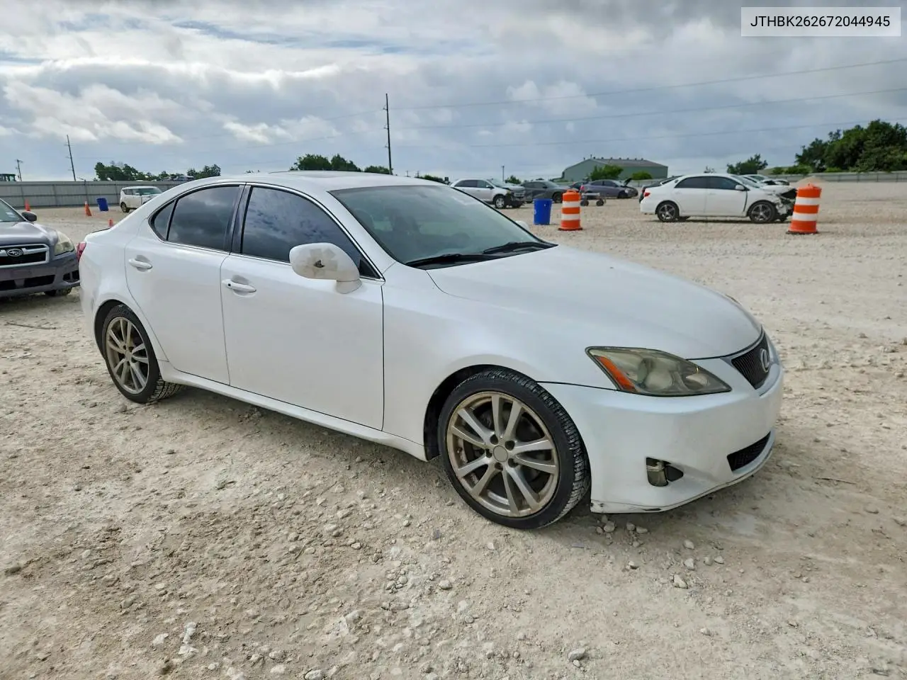 2007 Lexus Is 250 VIN: JTHBK262672044945 Lot: 56038196