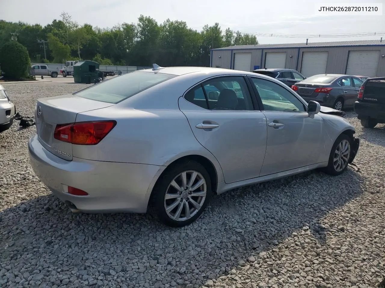 2007 Lexus Is 250 VIN: JTHCK262872011210 Lot: 60805976