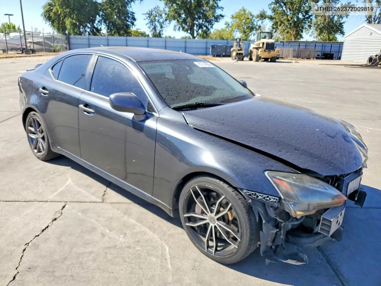 2007 Lexus Is 350 VIN: JTHBE262372009819 Lot: 61214906