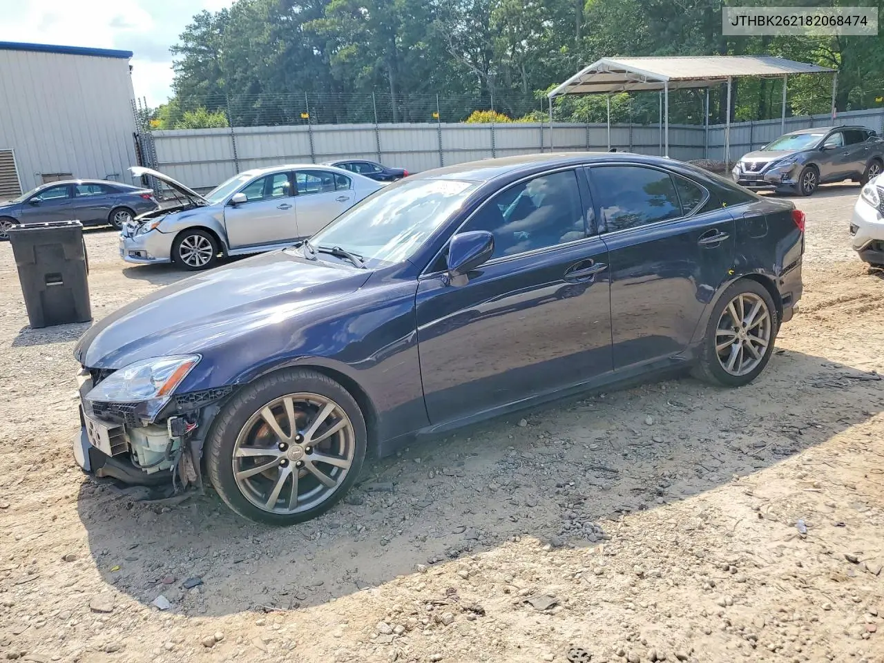2008 Lexus Is 250 VIN: JTHBK262182068474 Lot: 56860016