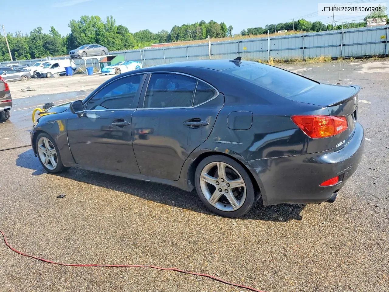2008 Lexus Is 250 VIN: JTHBK262885060905 Lot: 57029906