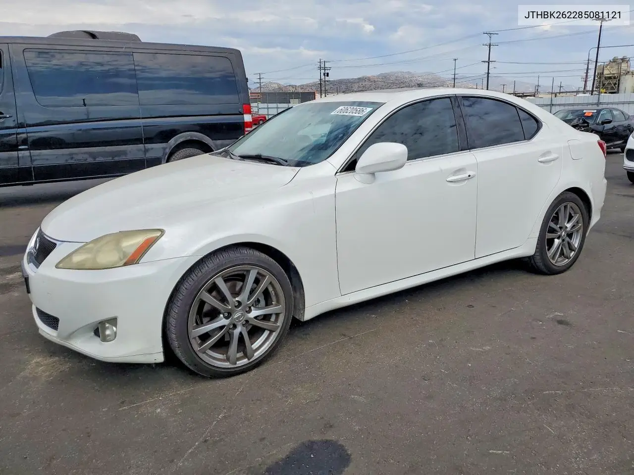 2008 Lexus Is 250 VIN: JTHBK262285081121 Lot: 60620586