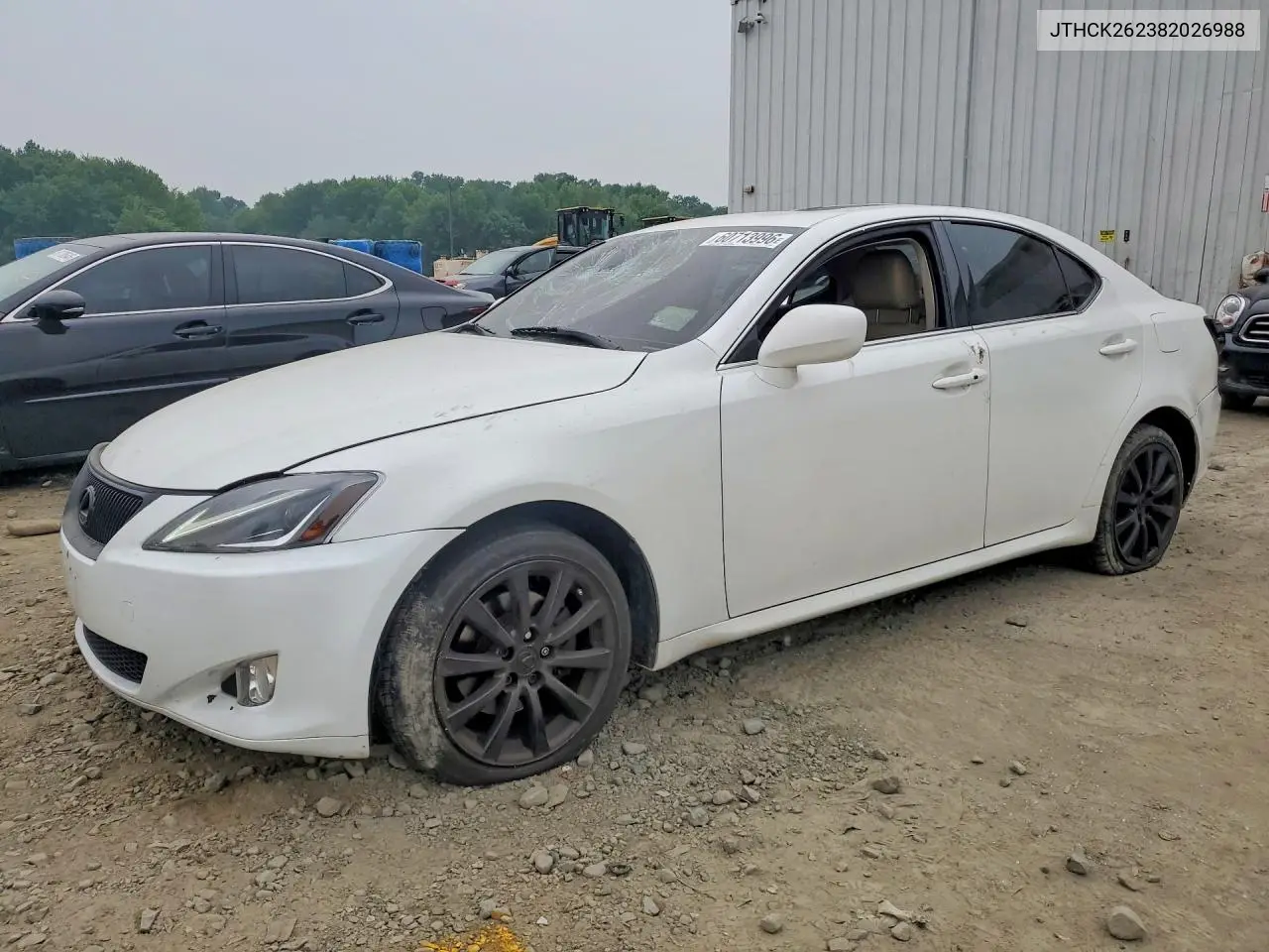 2008 Lexus Is 250 VIN: JTHCK262382026988 Lot: 60713996