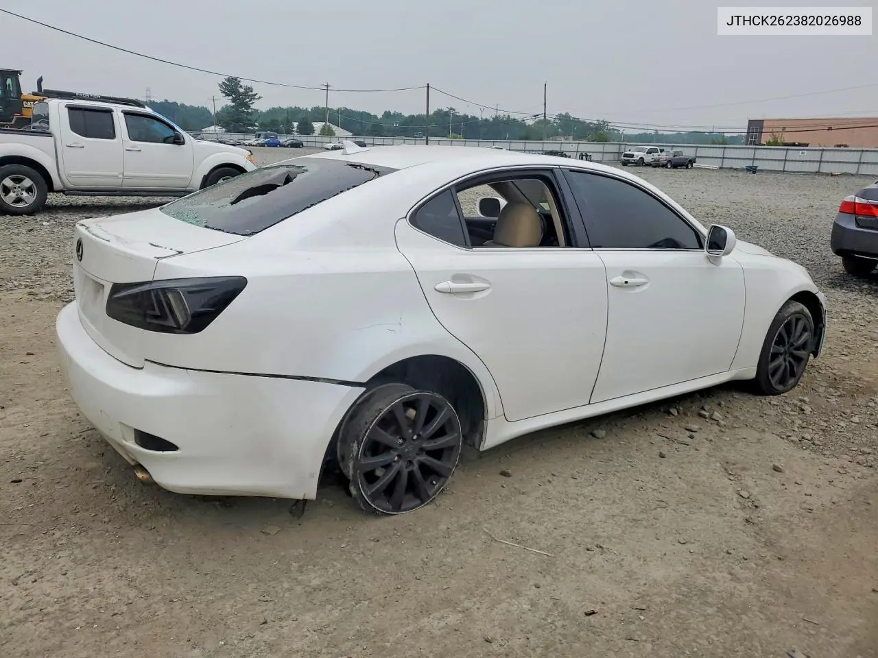 2008 Lexus Is 250 VIN: JTHCK262382026988 Lot: 60713996