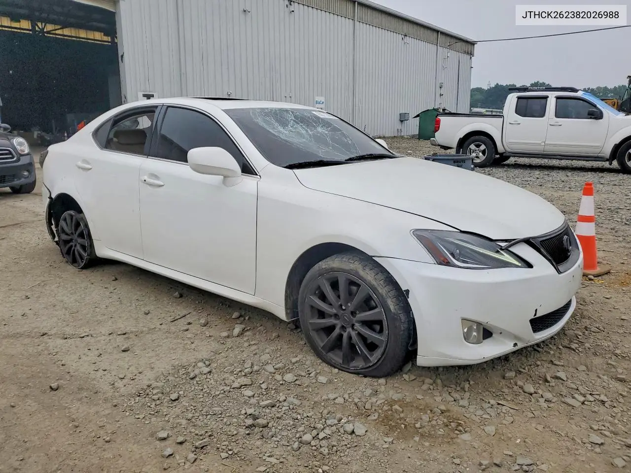 2008 Lexus Is 250 VIN: JTHCK262382026988 Lot: 60713996