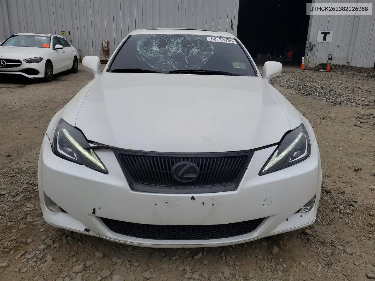 2008 Lexus Is 250 VIN: JTHCK262382026988 Lot: 60713996
