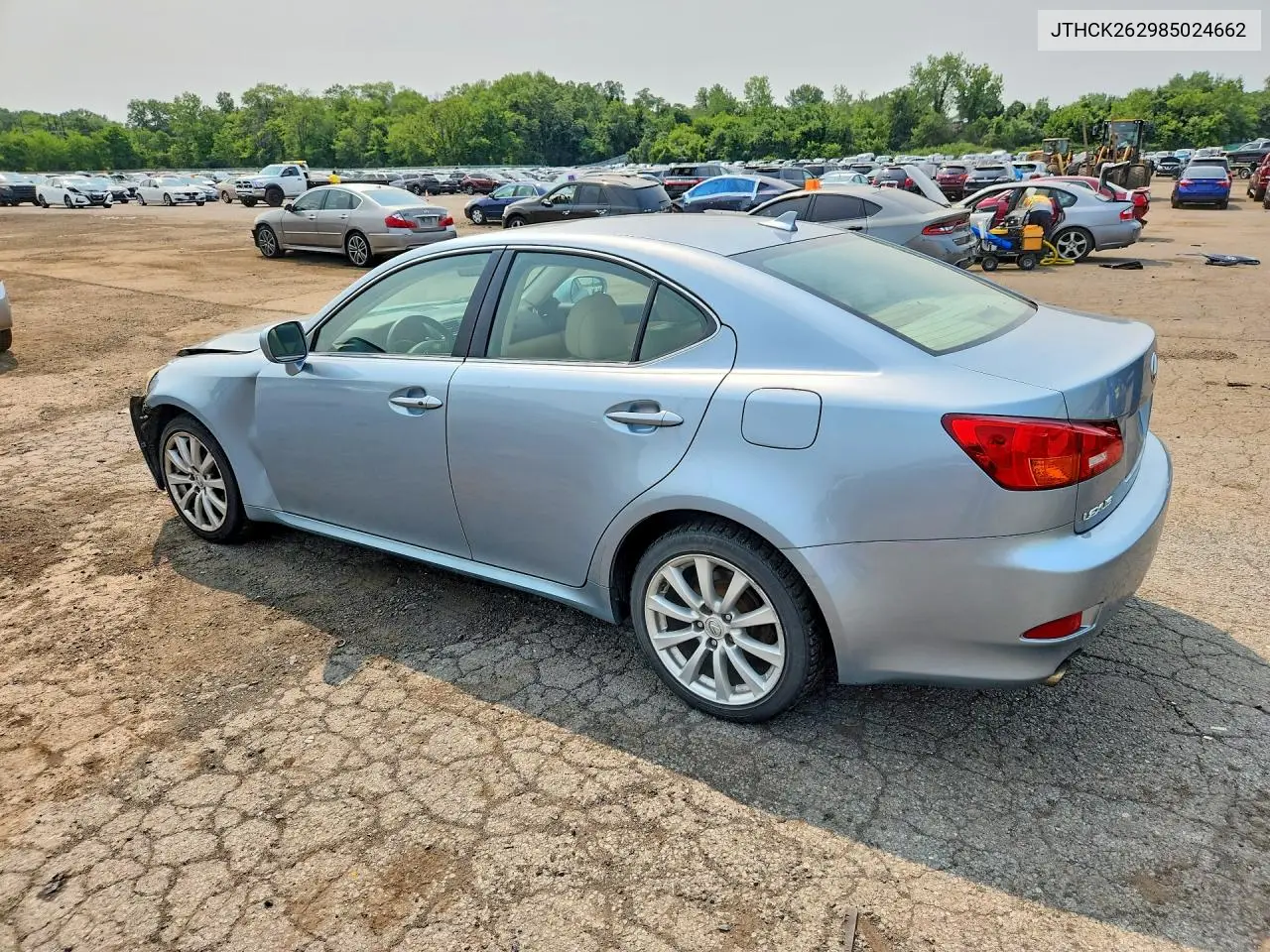 2008 Lexus Is 250 VIN: JTHCK262985024662 Lot: 61081046