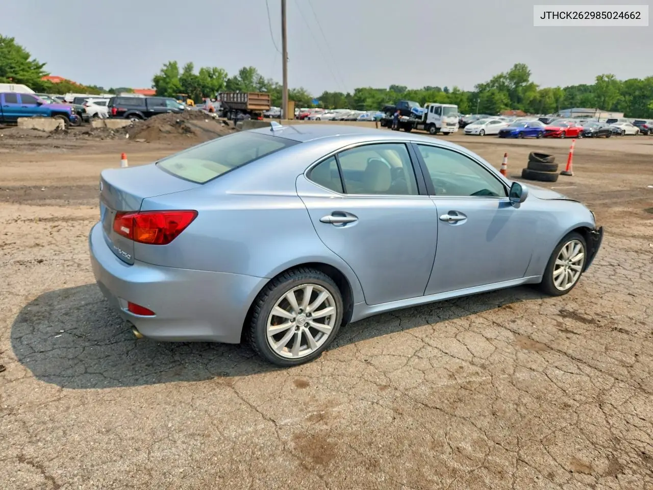2008 Lexus Is 250 VIN: JTHCK262985024662 Lot: 61081046