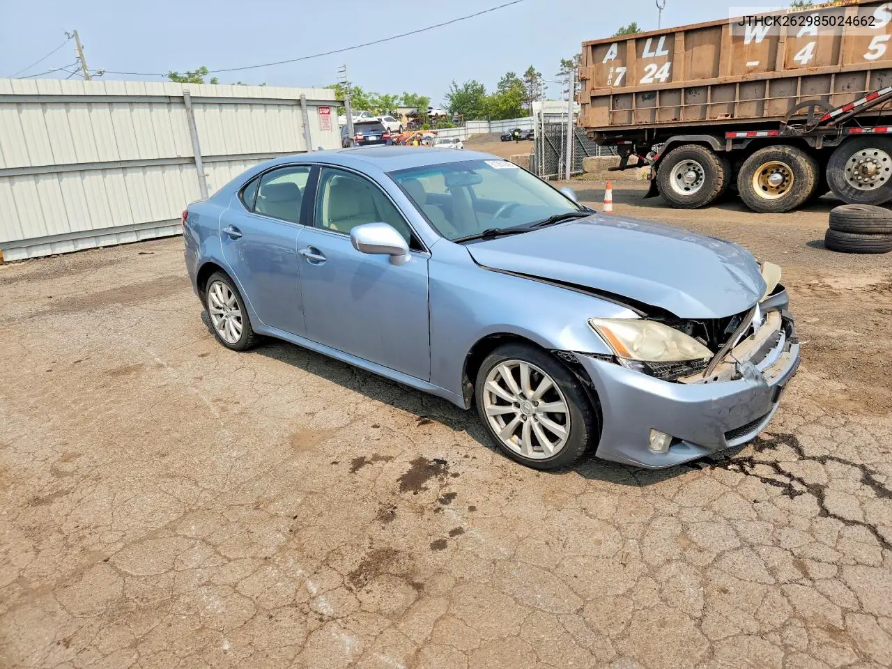2008 Lexus Is 250 VIN: JTHCK262985024662 Lot: 61081046